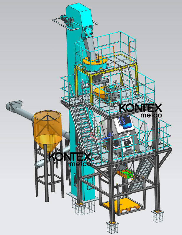 Kontex Intensive Mixer Production Line Design Scheme for Customized Needs  The design scheme for a Kontex Intensive Mixer production line is a highly customized process, tailored to meet the specific requirements of different clients for material mixing, processing, and overall production line setup. Below is an overview of the design scheme based on general principles and common needs, but please note that the specific scheme will need detailed design and adjustments based on the client's actual situation.  I. Needs Analysis Material Characteristics Analysis: Firstly, it's essential to understand the physical properties (such as particle size, density, flowability) and chemical properties (such as stability, reactivity) of the materials to be mixed, along with the mixing ratio and precision requirements. Production Process Requirements: Clarify the production line's capacity targets, production efficiency, product quality standards, environmental protection requirements, and safety standards. Site Condition Assessment: Evaluate the production site's layout, space availability, power supply, water supply and drainage conditions, as well as potential environmental factors (e.g., temperature, humidity, dust). II. Scheme Design Equipment Selection: Kontex Intensive Mixer: Choose the appropriate Kontex series high-intensity mixer based on material characteristics and mixing requirements, considering its rotation speed, capacity, mixing efficiency, and durability. Auxiliary Equipment: Include feeding machines, metering devices, conveying equipment, dust removal systems, packaging machines, etc., to ensure the smooth operation and efficient production of the entire production line. Process Flow Design: Raw Material Preparation: Design a reasonable raw material storage, conveying, and pretreatment system to ensure accurate metering and stable supply of raw materials. Mixing Process: Achieve rapid and uniform mixing of materials through the Kontex Intensive Mixer. If necessary, set up multi-stage mixing or circulating mixing to improve mixing effectiveness. Subsequent Processing: Include product cooling, drying, screening, packaging, etc., to ensure product quality meets requirements and is convenient for storage and transportation. Automation and Control System: Adopt advanced PLC or DCS control systems to realize automated control and remote monitoring of the production line. Integrate sensors, actuators, and other devices to monitor key parameters (e.g., temperature, pressure, flow rate) in real-time and perform automatic adjustments and optimizations. Design a user-friendly human-machine interface (HMI) for easy monitoring and management of the production line by operators. Environmental Protection and Safety: Design reasonable waste gas and wastewater treatment systems to ensure environmental compliance during production. Equip with necessary safety protection devices (e.g., guardrails, emergency stop buttons) and establish strict safety operating procedures to ensure production safety. III. Implementation and Debugging Equipment Installation: Install and debug the equipment according to the design scheme, ensuring correct and stable connections between devices. System Integration and Debugging: Conduct joint debugging of the entire production line to check the operating status and collaborative ability of each device. Performance Optimization: Make necessary adjustments and optimizations to the production line based on debugging results to improve production efficiency and product quality. IV. Turnkey Project As part of the turnkey project, the supplier will be responsible for the entire process from scheme design, equipment selection and procurement, installation and debugging, personnel training, trial production, to subsequent technical support. The client only needs to provide the production site and necessary cooperation, and they will receive a complete production line that meets their needs.  Please note that the above is a general framework for the design scheme, and the specific implementation plan will require detailed design and adjustment based on the client's actual situation. It is recommended to work closely with professional engineering consulting firms or equipment suppliers for in-depth communication and collaboration to ensure the accuracy and feasibility of the production line design scheme.